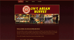 Desktop Screenshot of linsasianbuffet.com